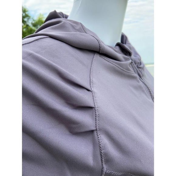 Yogalicius Full Zip Jacket with hoodie frosted lilac SZ XS * wom166 - Picture 11 of 12